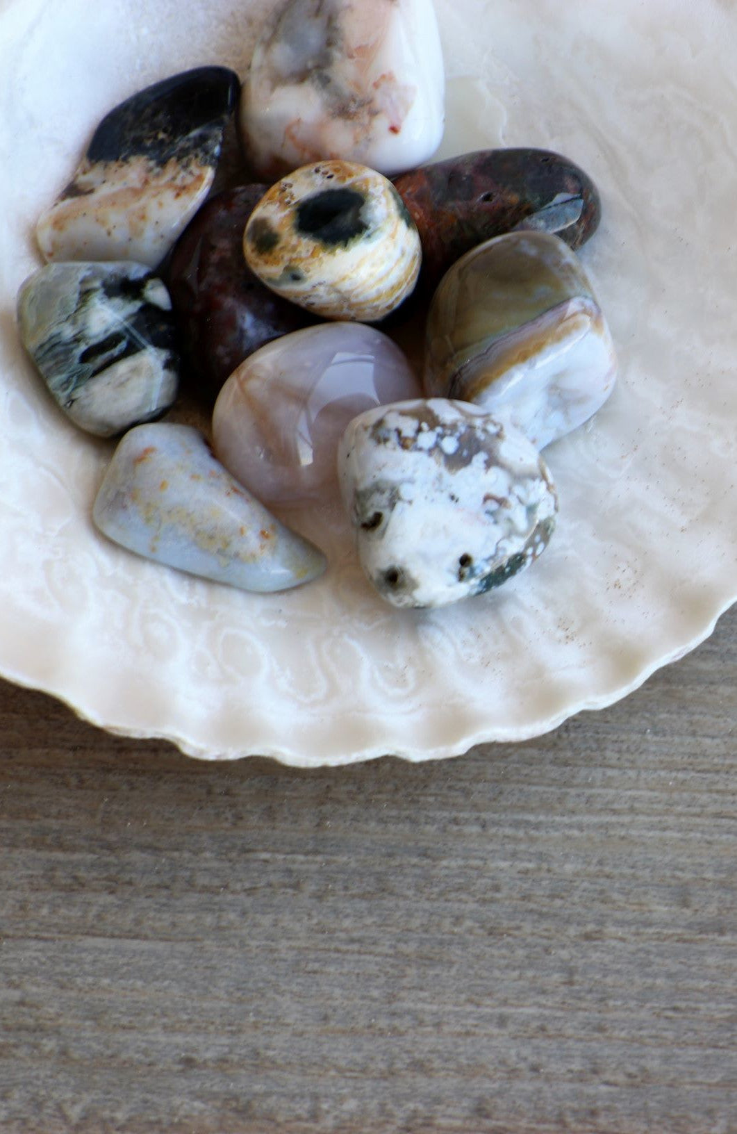 Ocean Jasper Tumbled Stone